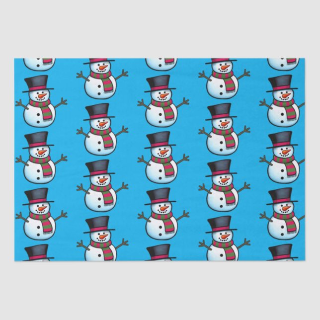 Snowman Tissue Paper (Front)