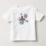Snowman Toddler T-shirt at Zazzle