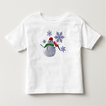 Snowman Toddler T-shirt