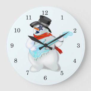 Snowman Wall Clock