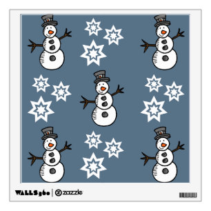 Snowman Wall Decal