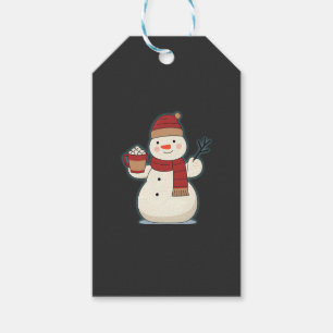 Snowman Winter Cozy Vibes Gift Tags