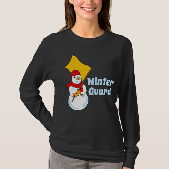 Snowman Winter Guard  T-Shirt (Front)