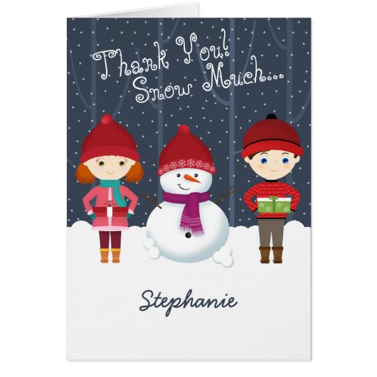 Snowman Winter Wonderland (Front)