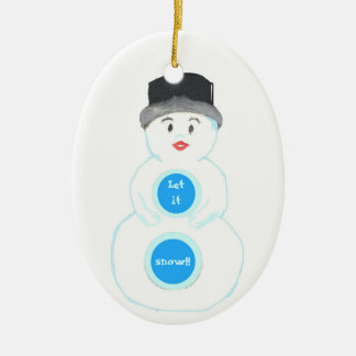 Snowman Winter Wonderland Ornament