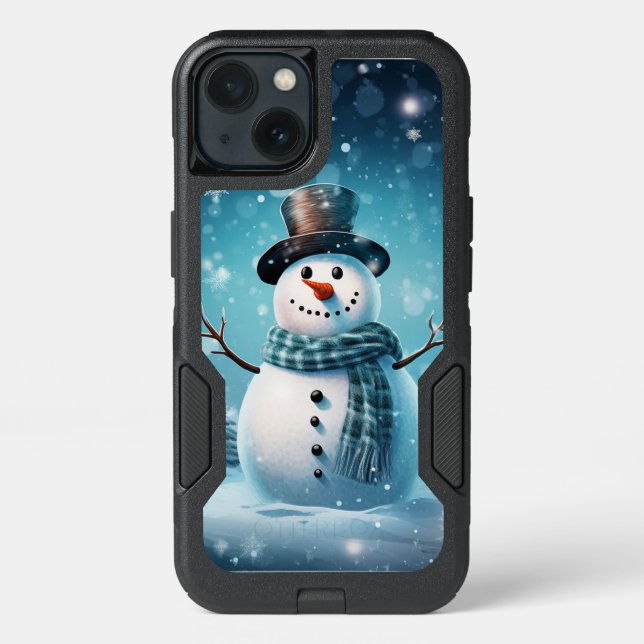 Snowman - Winter Wonderland Otterbox iPhone Case (Back)
