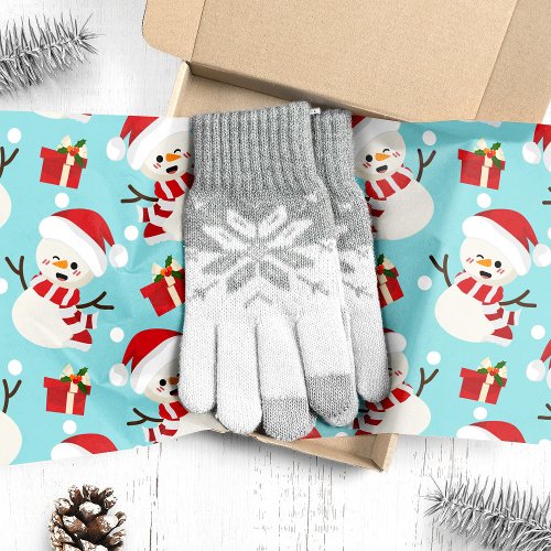 Snowman Winter Wonderland Tissue Paper