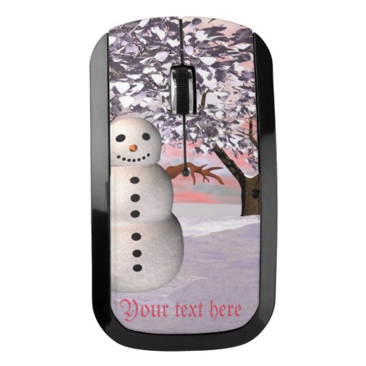 Snowman wireless mouse (Front)