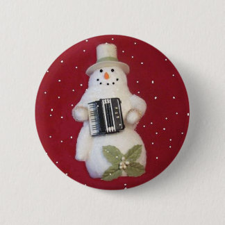 SNOWMAN WITH ACCORDION BUTTON