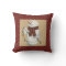 Snowman With Lights Pillow