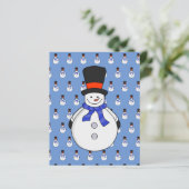 Snowman with top hat (Standing Front)