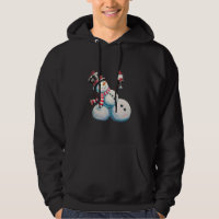 Snowman With Wine Christmas Funny Xmas Gift