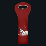 Snowman With Wine Christmas Gift Xmas Holiday  Bag<br><div class="desc">Snowman With Wine Christmas Gift Xmas Holiday</div>