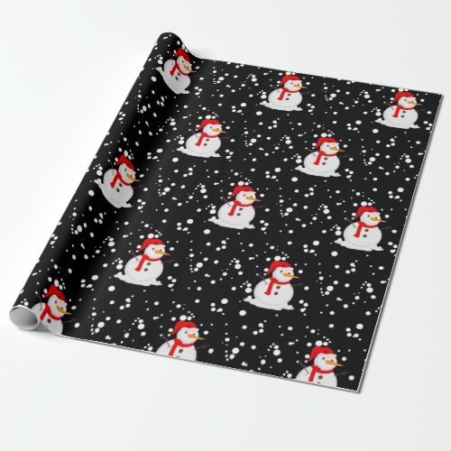 Snowman  Wrapping Paper