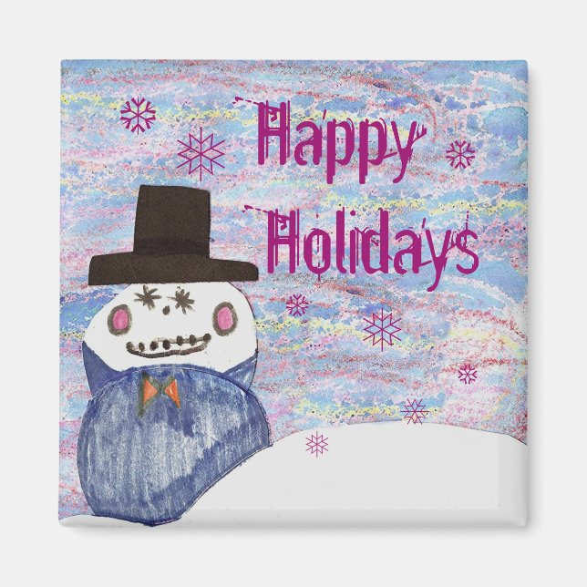 Snowmanmagnet Magnet (Front)