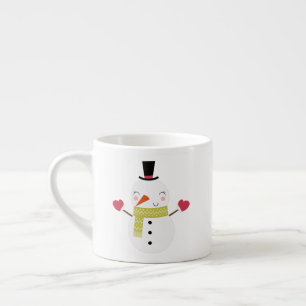 Snowman's Snowflake Children's mug