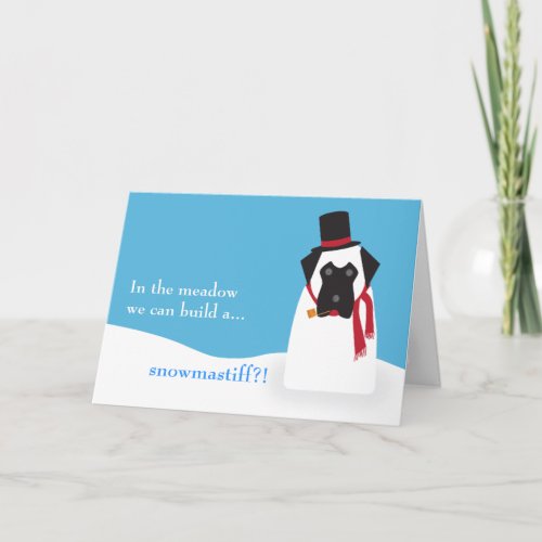 Snowmastiff Card