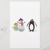 Snowmen and Penguin (Front)