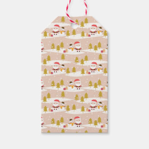 Snowmen and Santa Gift Tags