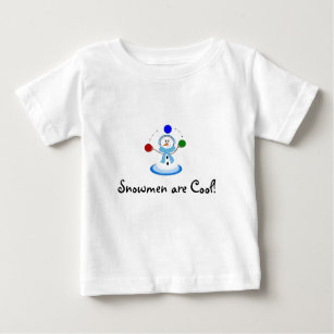 Snowmen are Cool Baby T-Shirt