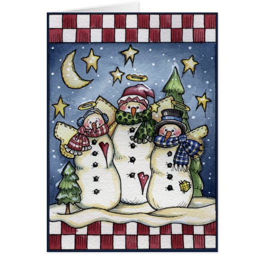Snowmen Cards (Front)