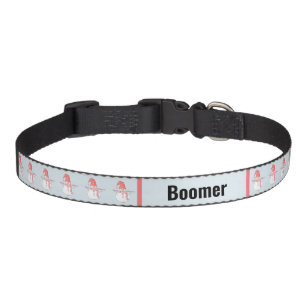 Snowmen Dressed for Winter Merry Christmas Dog Pet Collar