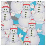 Snowmen Fabric
