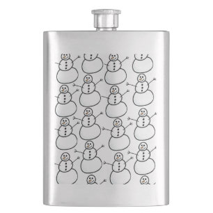 Snowmen Flask