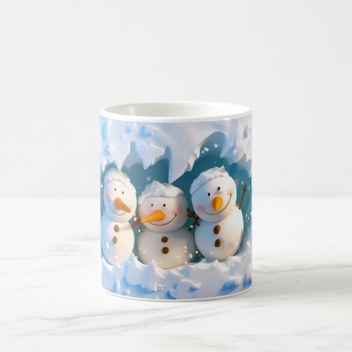 Snowmen Hole in the Wall Mug