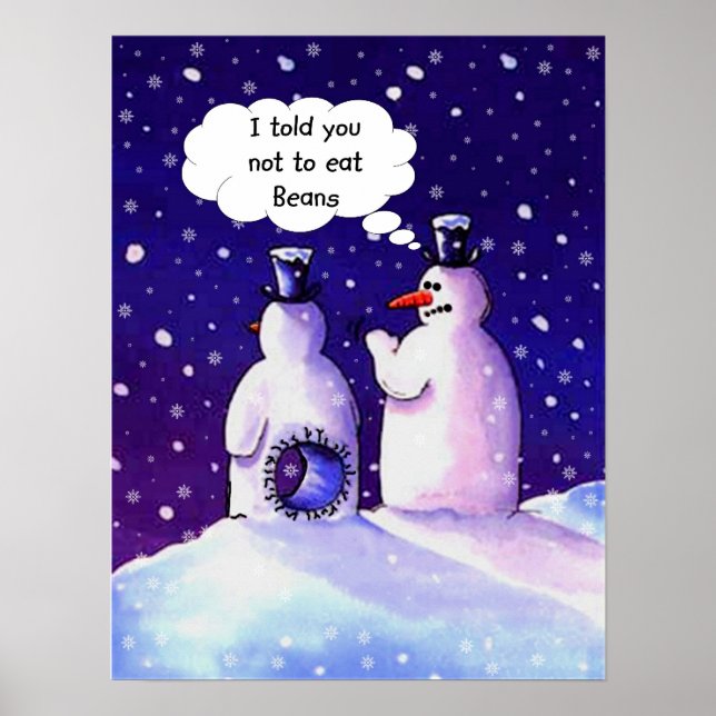 Snowmen Humor Poster (Front)
