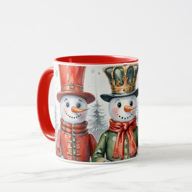 Snowmen Mug (Front Left)