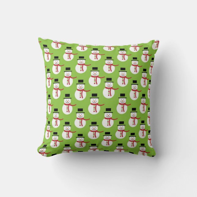 Snowmen Pillow (Front)