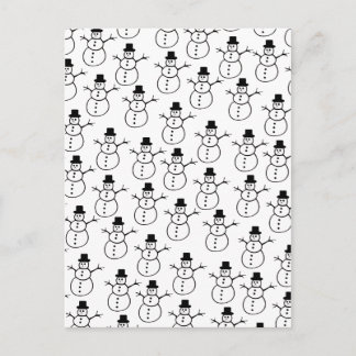 Snowmen Postcard