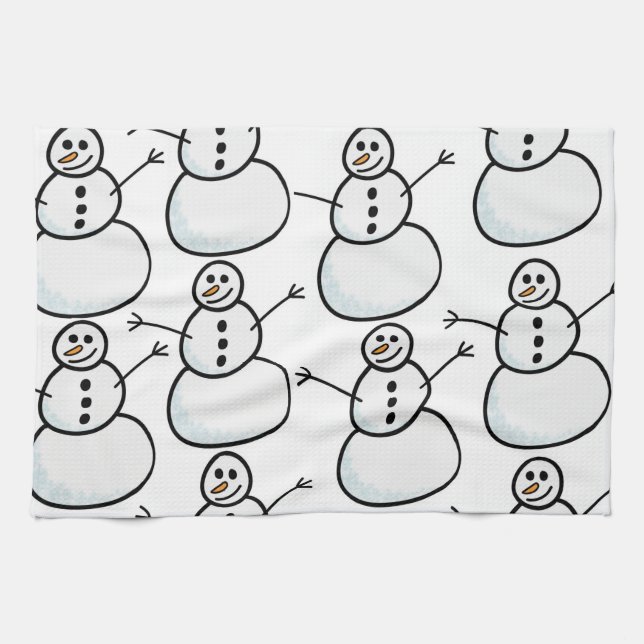 Snowmen Towel (Horizontal)