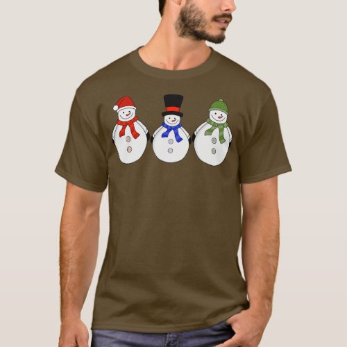 Snowmen Winter has come T_Shirt