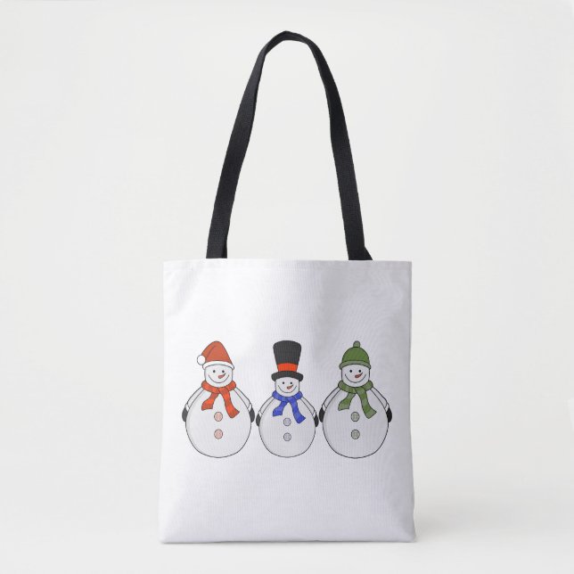 Snowmen Winter has come Tote Bag (Front)