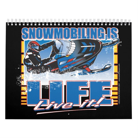 Snowmobile Calendar 2025