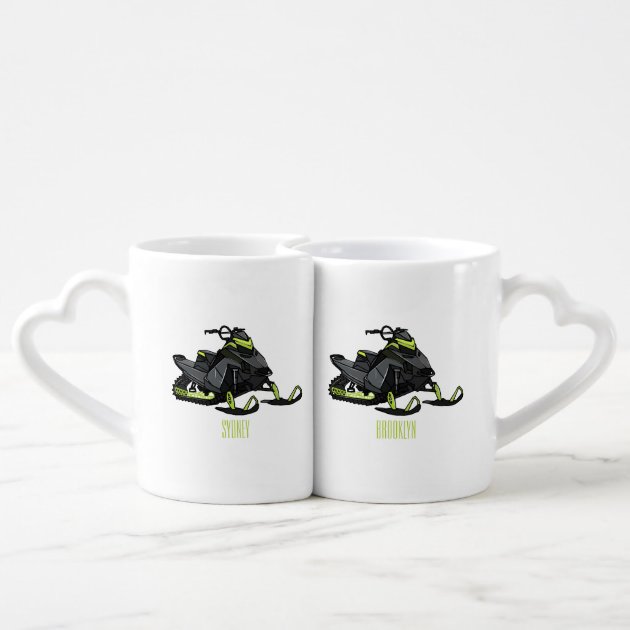 thumbnail image 2 of Reproduction Vintage Ski-Doo Snowmobile Logo Coffee Mug – 038 Style 2 of 4