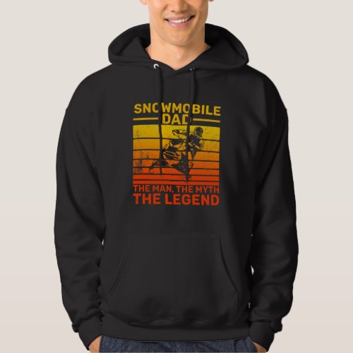 Snowmobile Dad Hoodie