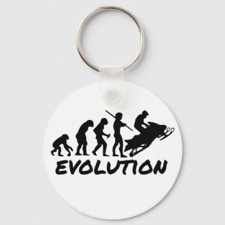 Snowmobile Evolution Keychain