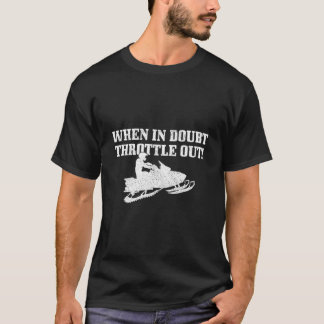 Snowmobile Motor Sled Snowmobiling T-Shirt