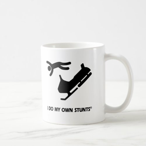 Snowmobile My Own Stunts Coffee Mug