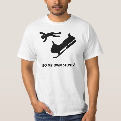 Snowmobile My Own Stunts T_Shirt