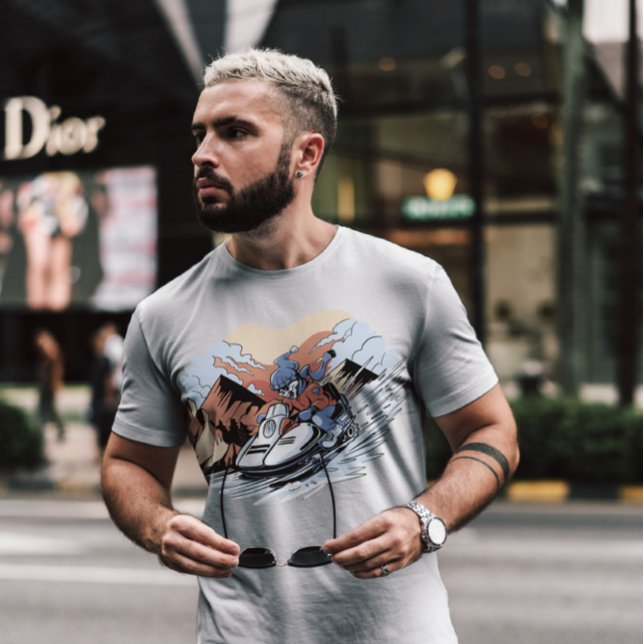 Snowmobile Skeleton  T-Shirt (Creator Uploaded)