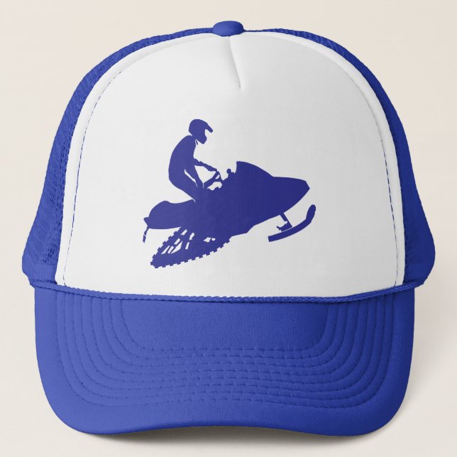 Snowmobile/Sledder Trucker Hat (Front)