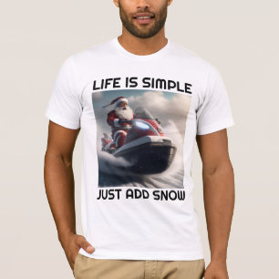 SNOWMOBILE SNOW LOVER T-SHIRTS T-SHIRT