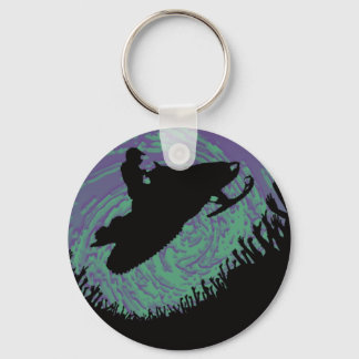 SNOWMOBILE THE AURORA KEYCHAIN