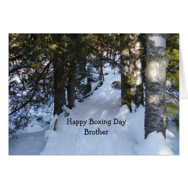 Snowmobile  Trail Cards (Front Horizontal)