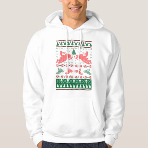 Snowmobile Ugly Christmas Sweater