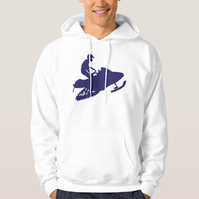 Snowmobiler Hoodie (Front)